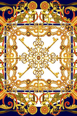 欧式印花华亿平台图片