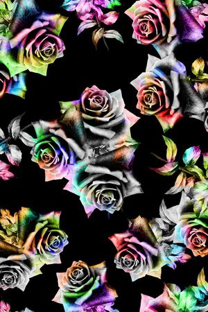 牡丹印花华亿平台图片