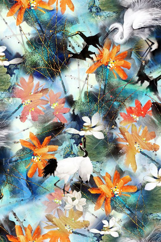 民族风印花华亿平台图片