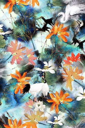 民族风印花华亿平台图片