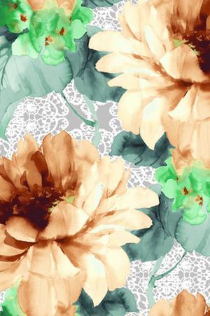 蕾丝底纹印花华亿平台图片