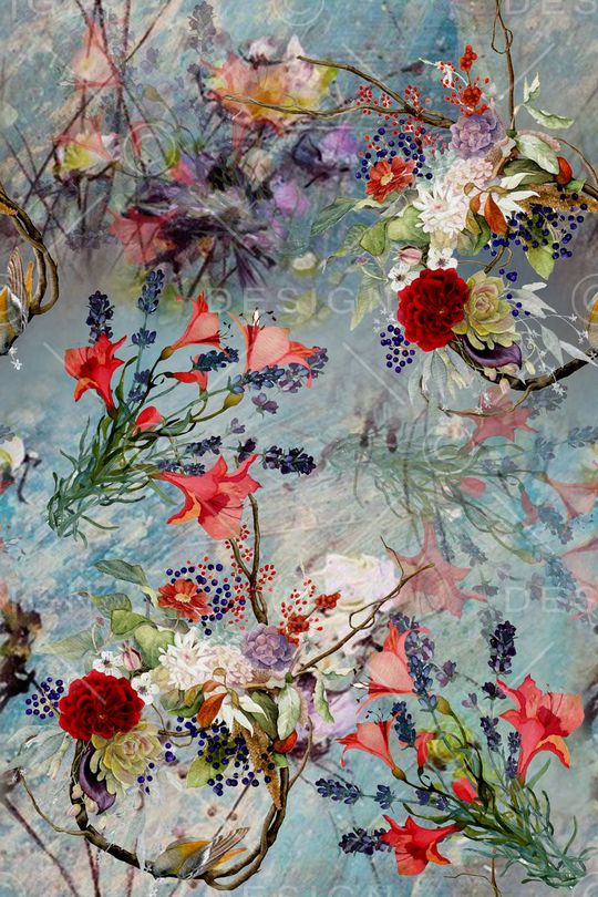 水彩印花华亿平台图片