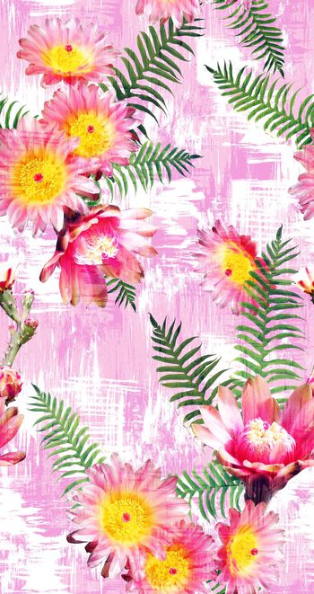 639300-时尚热带花卉-3