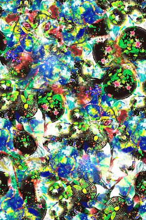 花朵印花华亿平台图片