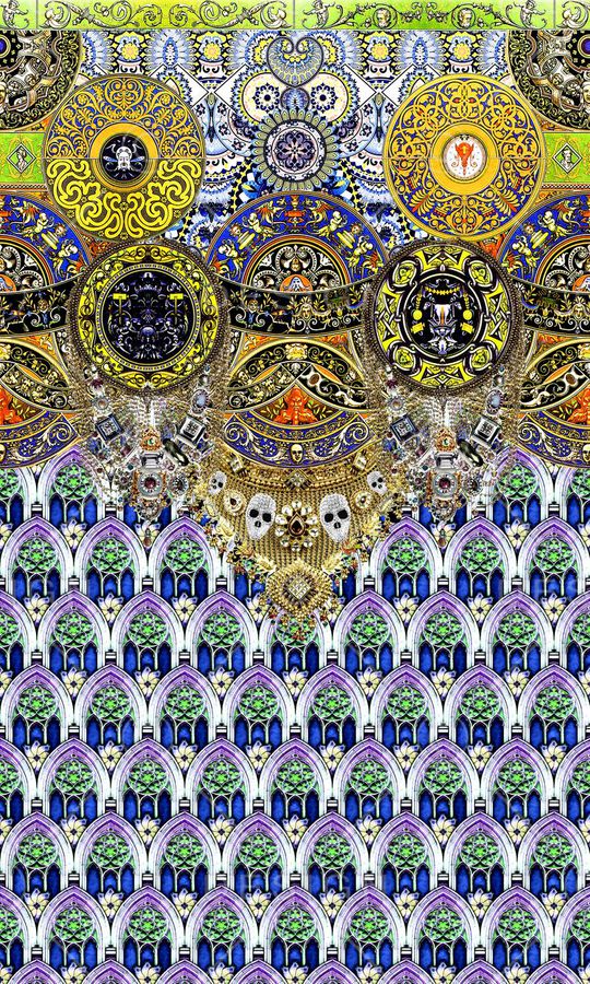 民族风印花华亿平台图片