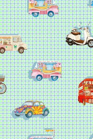 流行时尚印花华亿平台图片