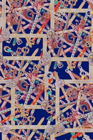 抽象印花华亿平台图片