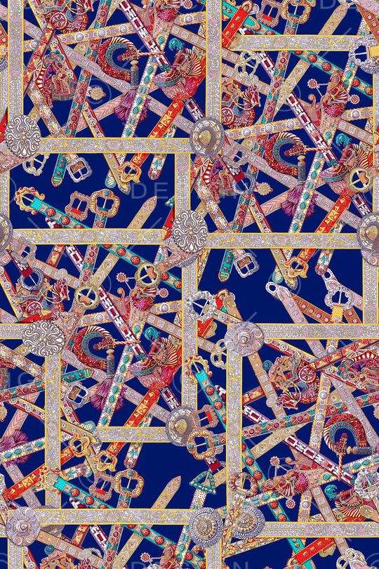 抽象印花华亿平台图片