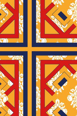 色块印花华亿平台图片