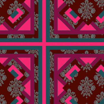 639468-卷草底纹几何酒