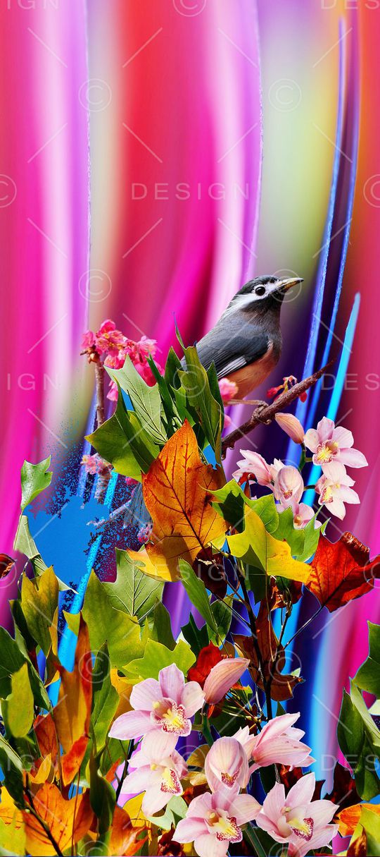 花朵印花华亿平台图片