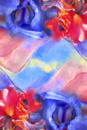 雪纺印花华亿平台图片