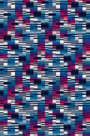 抽象色块印花华亿平台图片