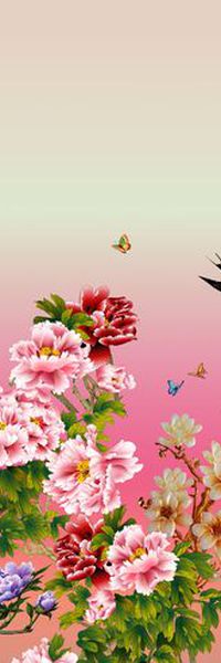 花朵印花华亿平台图片