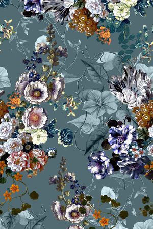 欧式印花华亿平台图片