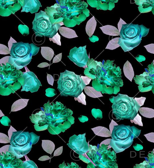 玫瑰印花华亿平台图片