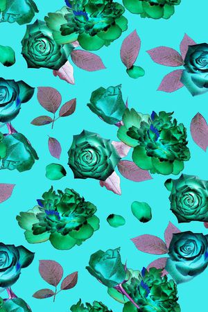 玫瑰印花华亿平台图片