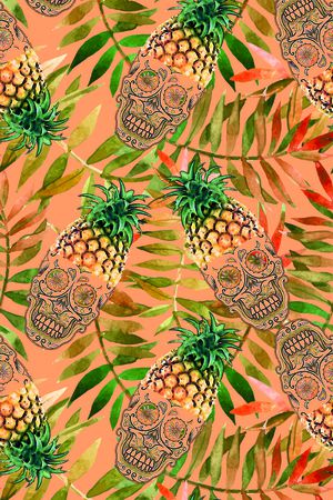 tropical印花华亿平台图片