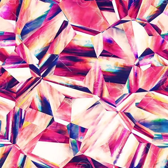 几何印花华亿平台图片