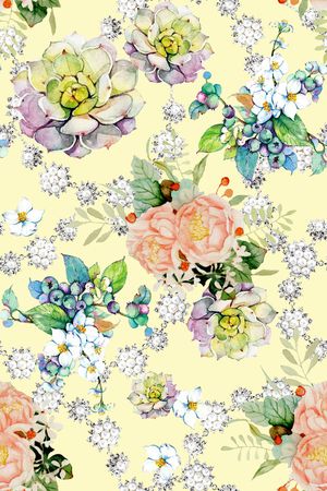 水彩印花华亿平台图片