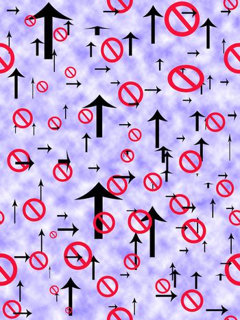 639671-北箭头图案