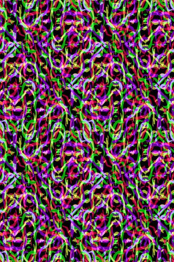 639734-炫色艺术波纹