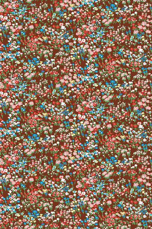 小碎花印花华亿平台图片