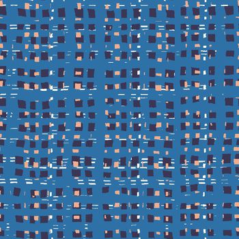 639854-格子小碎花