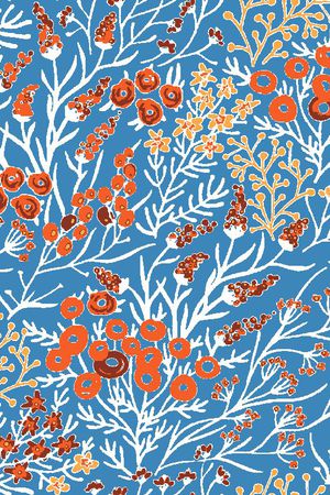 小碎花印花华亿平台图片