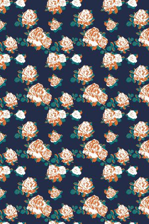 小碎花印花华亿平台图片