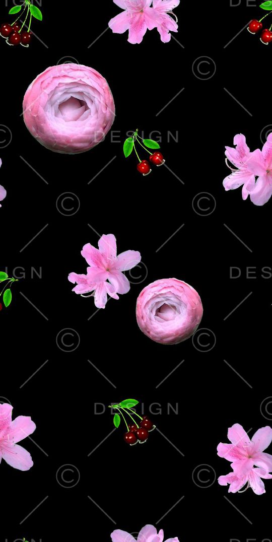 花朵印花华亿平台图片