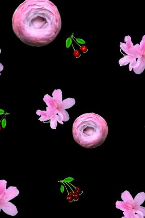 花朵印花华亿平台图片