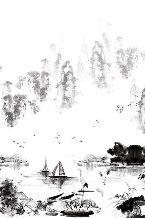 风景印花华亿平台图片