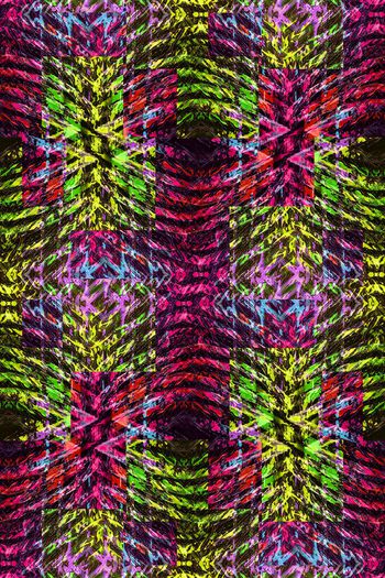 640030-毛绒条纹色块艺术