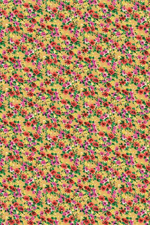 小碎花印花华亿平台图片