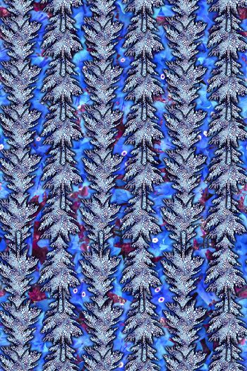 640052-时尚豹纹松树纹理2