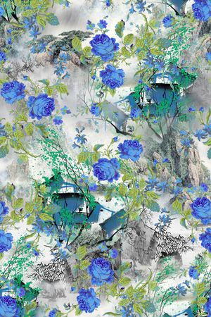 风景印花华亿平台图片