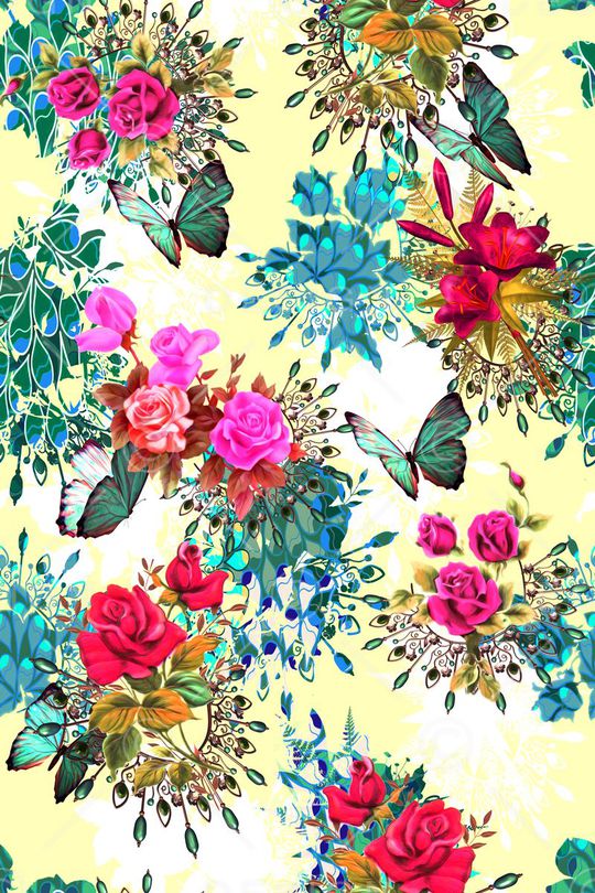 水彩印花华亿平台图片