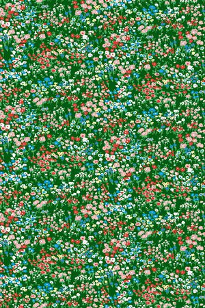 小碎花印花华亿平台图片