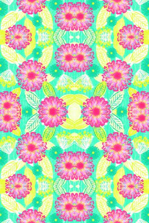 乱花印花华亿平台图片