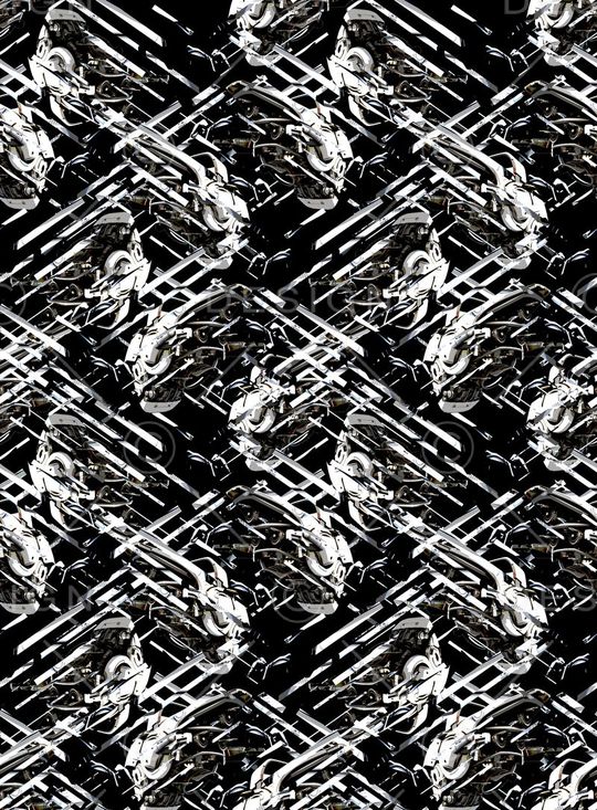 几何印花华亿平台图片