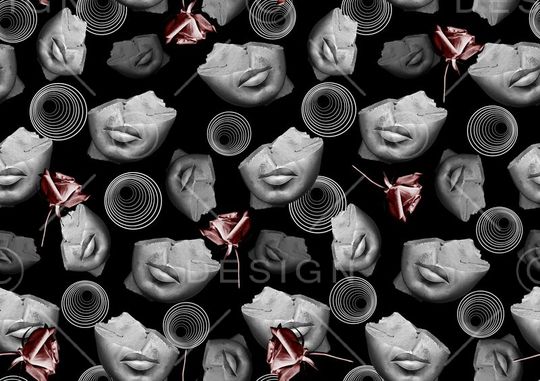 石膏像印花华亿平台图片