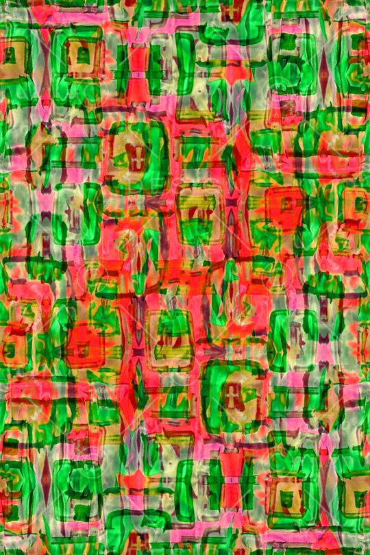 波浪条纹印花华亿平台图片