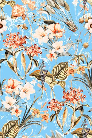 手绘印花华亿平台图片