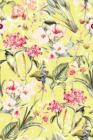 手绘印花华亿平台图片