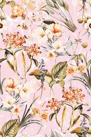 手绘印花华亿平台图片