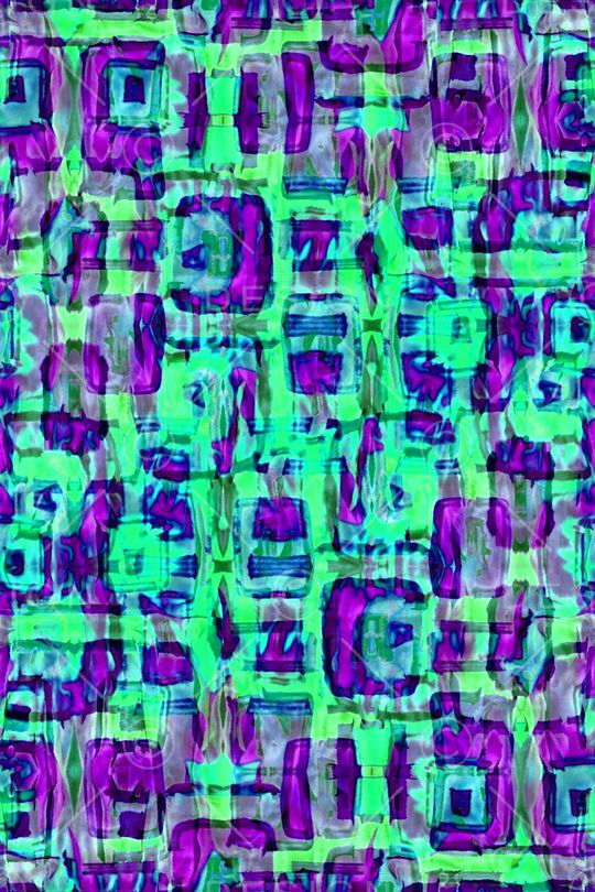 波浪条纹印花华亿平台图片