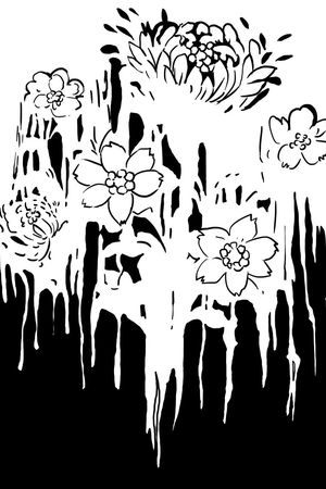 花卉MCQ风格印花华亿平台图片