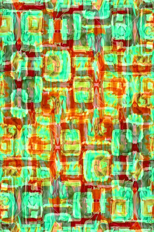 波浪条纹印花华亿平台图片