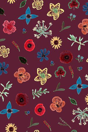 花朵印花华亿平台图片